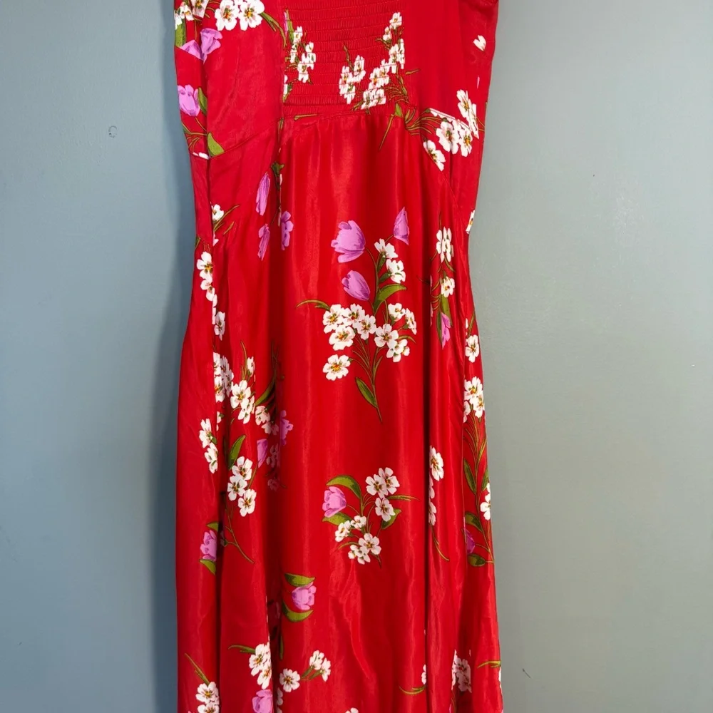 Maeve Jocelyn sleeveless slip midi dress from Anthropologie Size XXSP - Picture 8 of 9